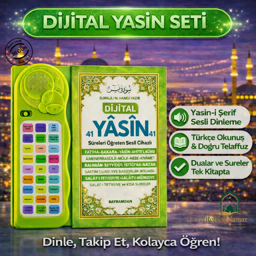 Sesli Yasin-i Şerif Kitap-Cihaz